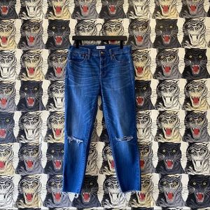 Madewell 9” High Rise Skinny Jeans Sunnyside Wash